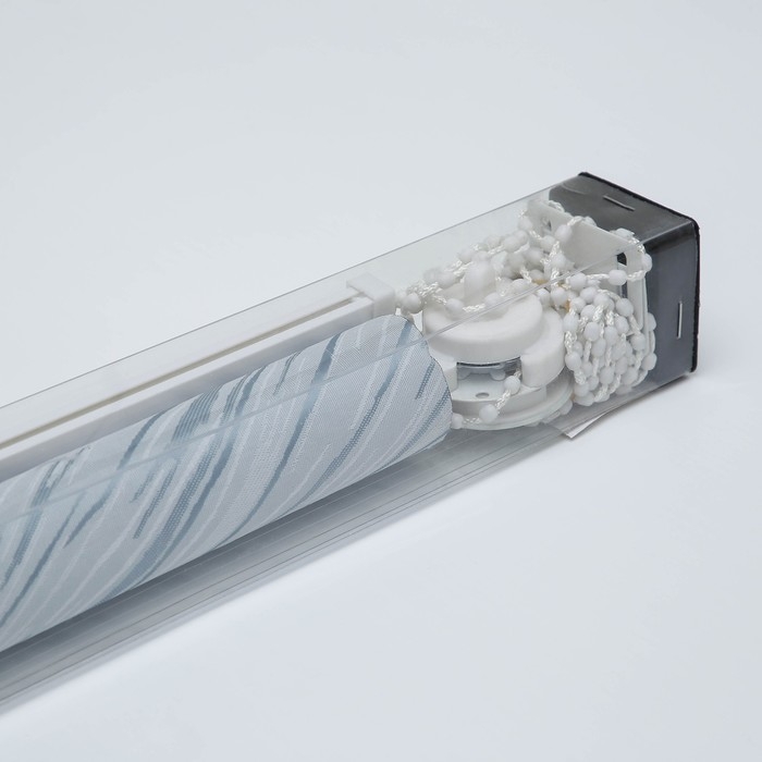 Штора рулонная «Мгла», блэкаут, 120×180 см, цвет серый Штора рулонная «Мгла», блэкаут, 120×180 см, цвет серый