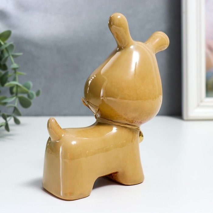 Сувенир керамика Сувенир керамика "Пёсик с колокольчиком на ошейнике" МИКС 13,5х7х11,5 см