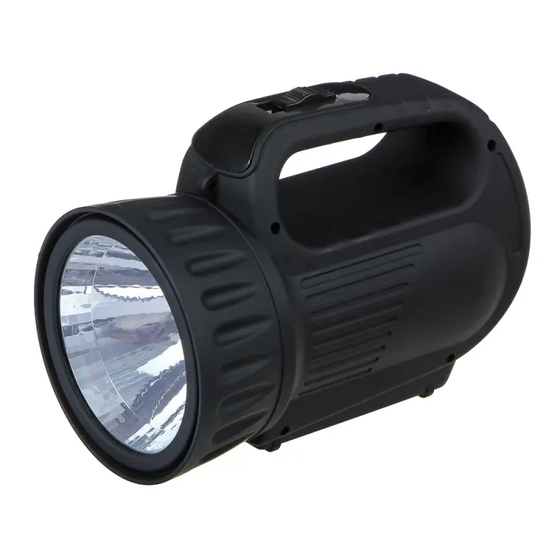 Фонарь прожектор тм ЕРМАК, аккумуляторный, 18 SMD + 1 LED, шнур 220В, резинопластик, 18x11 см