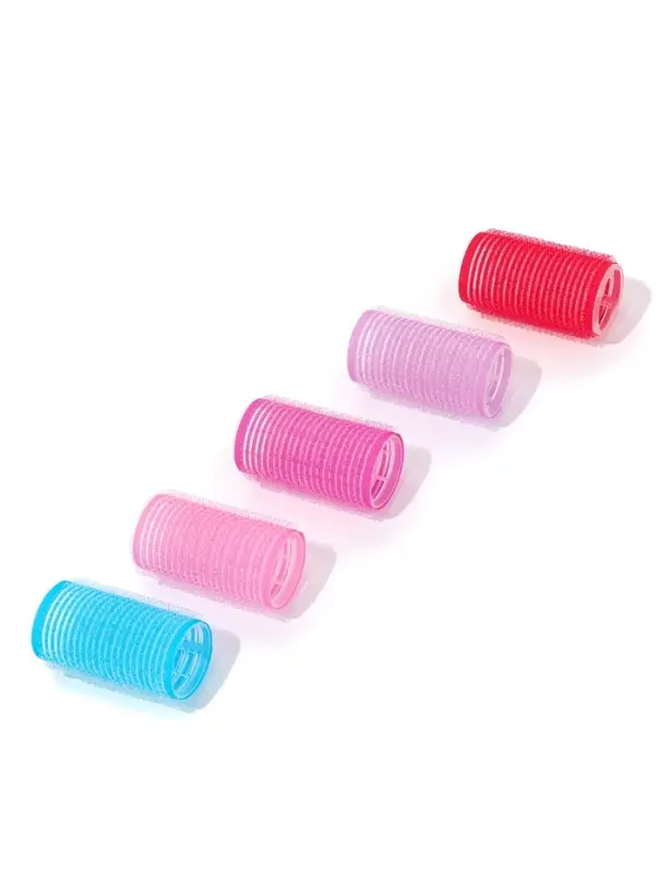 Бигуди &laquo;Липучка&raquo;, d=3 см, 6 см, 4 шт., МИКС