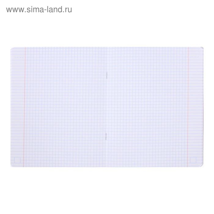Тетрадь 48 листов, в клетку, Тетрадь 48 листов, в клетку, "С милыми зверьками", обложка крафт-картон, блок офсет, МИКС