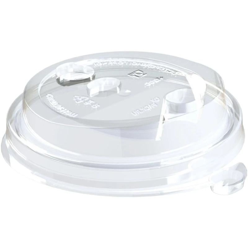 Крышка д/стакана, d-80мм, ПП прозрачная, ПЩ Hide УС-Кр 1000шт/кор