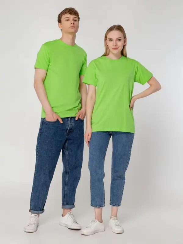 Футболка унисекс T-bolka 160, зеленое яблоко, размер S Футболка унисекс T-bolka 160, зеленое яблоко, размер S