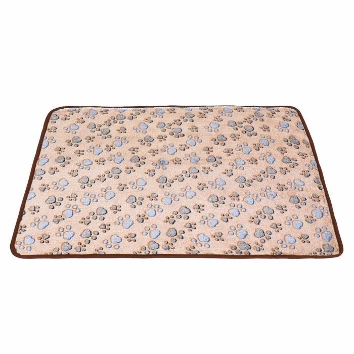 Плед для животных  Плед для животных "С любовью", 76 х 52 см, бежевый