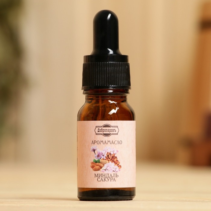 Эфирное масло Эфирное масло "Миндаль и сакура", с дозатором, 10 мл "Добропаровъ"