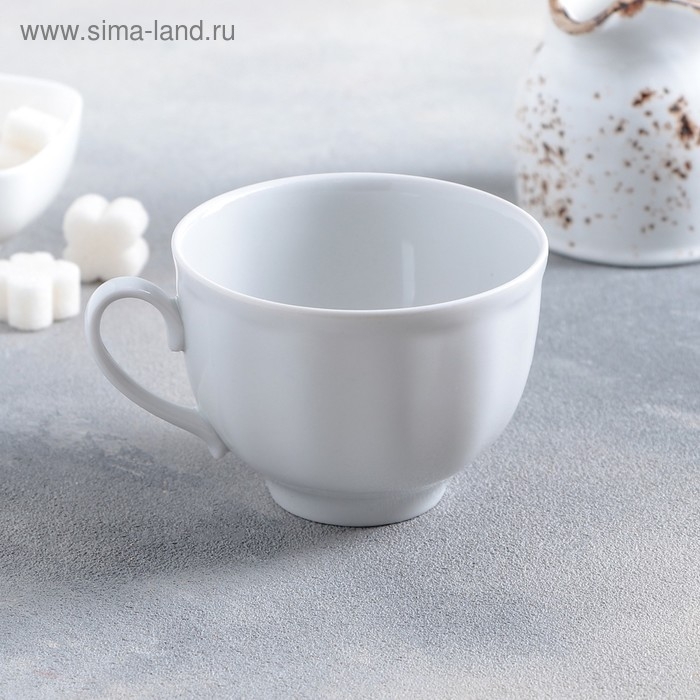 Чашка чайная фарфоровая «Гранатовый», 250 мл, d=9,2 см Чашка чайная фарфоровая «Гранатовый», 250 мл, d=9,2 см