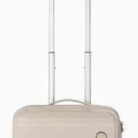 Чемодан на колёсах, 20", кодовый замок, 36&times;20&times;54 см, светло-бежевый