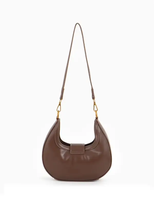 Сумка женская багет TEXTURA на молнии, 24&times;6.5&times;13 см, хаки