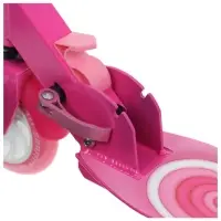 Самокат городской GRAFFITI Comfort 120, складной, колёса PU 120 мм, ABEC 7 Carbon, розовый