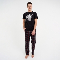 Пижама мужская KAFTAN "Rock" размер 52