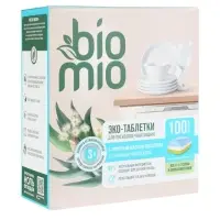 Таблетки для посудомоечной машины BioMio BIO-TABS MULTI с эвкалиптом, 100 шт.