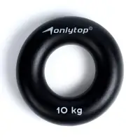 Эспандер кистевой ONLYTOP, 10 кг, цвет чёрный