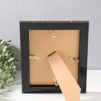 Фоторамка пластик 15х20 см "Моррис" тёмно-коричневый 23х18х2 см