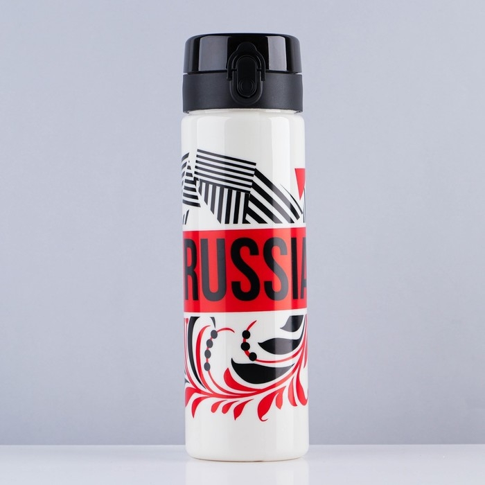 Бутылка для воды "Russia", 750 мл