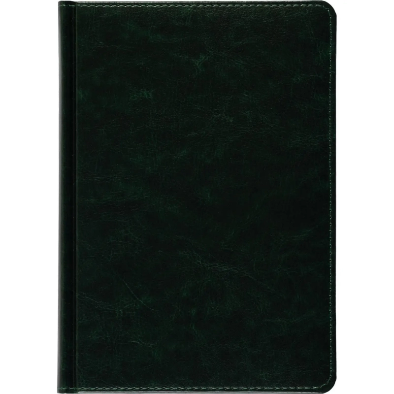 Ежедневник недатированный зелен,А5,145х205мм,136л, Sidney NEBRASKA 3-128/05