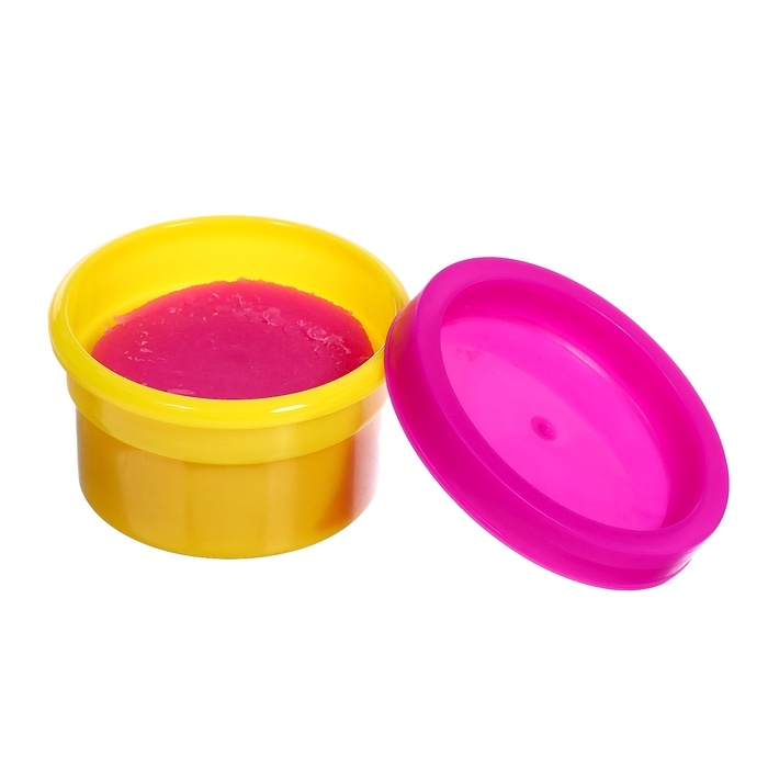 Набор для игры с мягким пластилином «Диномир», 6 баночек с массой для лепки, 5 форм Набор для игры с мягким пластилином «Диномир», 6 баночек с массой для лепки, 5 форм