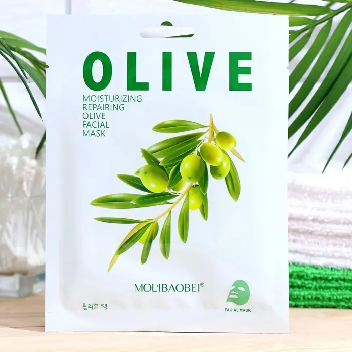 Маска тканевая для лица Маска тканевая для лица "Olive"
