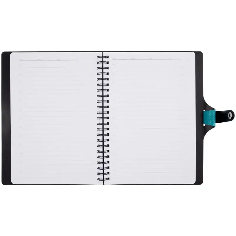 Ежедневник Strep Front на заказ, недатированный, бирюзовый Ежедневник Strep Front на заказ, недатированный, бирюзовый