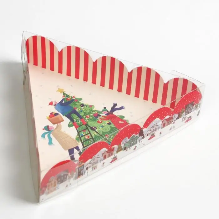 Коробка для кондитерских изделий с пластиковой крышкой «Friends», 18 х 18 х 4 см