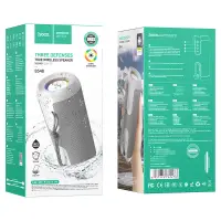 Портативная акустика BS48 Bluetooth HOCO серая