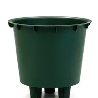 Кашпо со вставкой 7,8 л d28 см h25,5 см МИКРИТ зеленый слайн