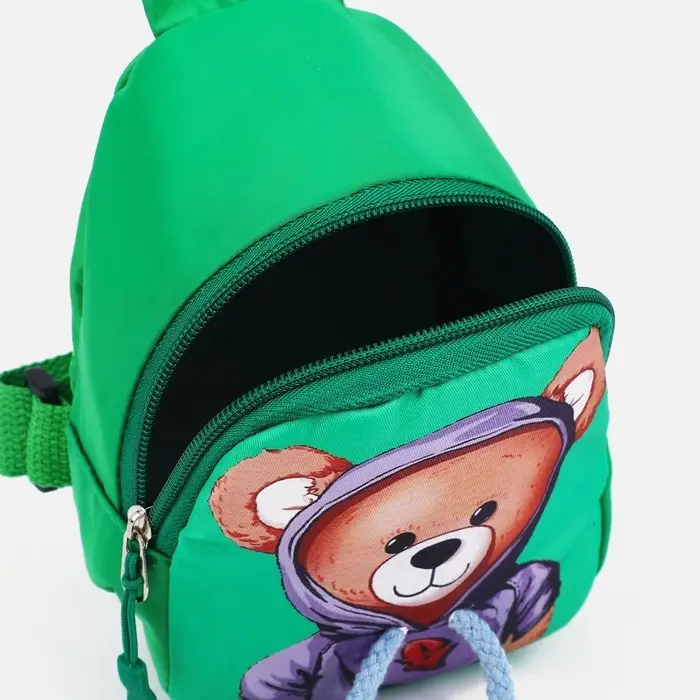 Сумка детская через плечо, цвет зелёный Сумка детская через плечо, цвет зелёный