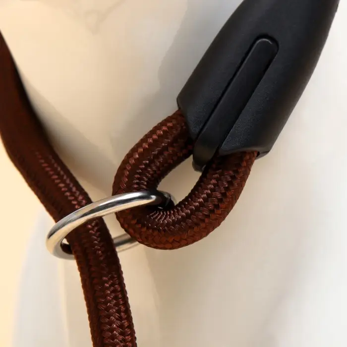 Ринговка для собак, 130&times;0.8 см, коричневая