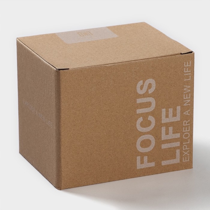 Кружка керамическая с ложкой Simple, 350 мл, цвет чёрный Кружка керамическая с ложкой Simple, 350 мл, цвет чёрный