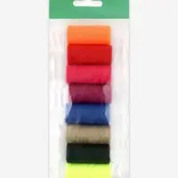 Нитки &laquo;Яркие&raquo;, 50/2, 150 м, набор 8 шт., разноцветные