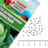 Семена Капуста белокочанная &laquo;Июньская&raquo;, 0.5 г, скороспелая, &laquo;Рецепты дедушки Никиты&raquo;