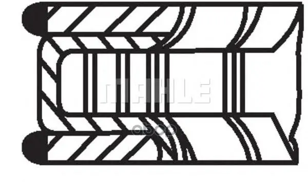 кольца dm.83.00 std [1.2-1.5-2.5] 1 пор. Mahle/Knecht арт. 038 52 N0