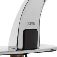 Смеситель для раковины ZEIN ZC-012, сенсорный, латунь, хром