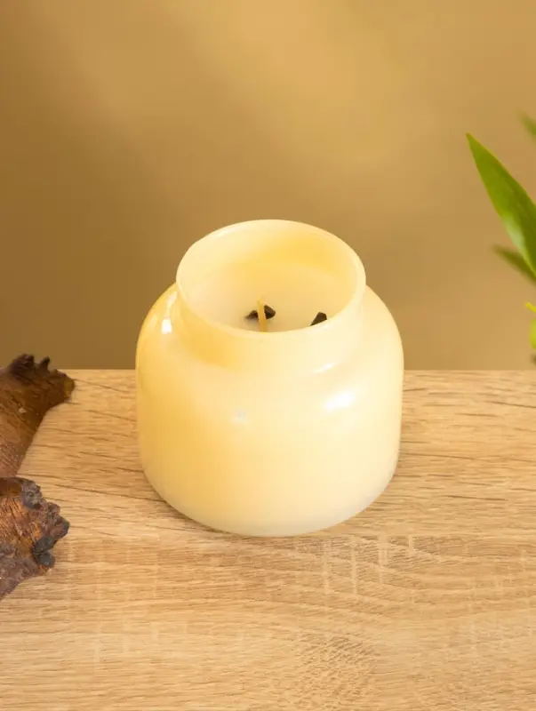 Свеча с травами в банке Earthy collection Свеча с травами в банке Earthy collection "Sacred Garden" 200 гр, соевый воск