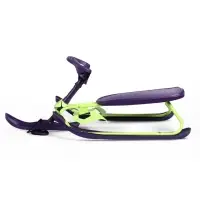 Снегокат, лимонный, фиолетовый, ТСП/ЛФ Nika Kids