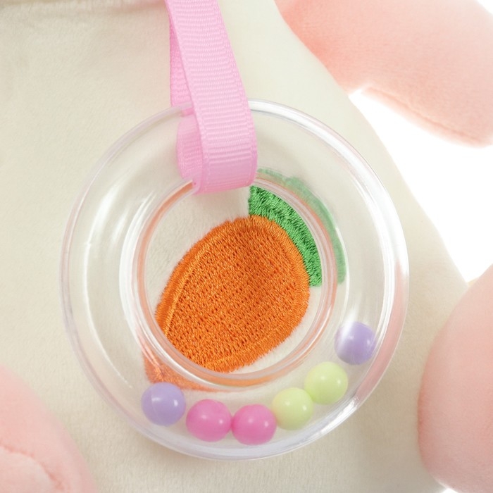 Подвеска музыкальная «Милая зайка», заводная, с погремушкой, на кроватку, коляску, Крошка Я Подвеска музыкальная «Милая зайка», заводная, с погремушкой, на кроватку, коляску, Крошка Я