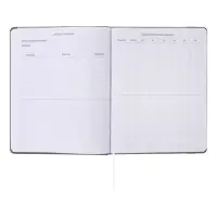 Дневник школьный 1-11 класс Dark blue, искусственная кожа, поролон на резинке, 80 г/м, ляссе