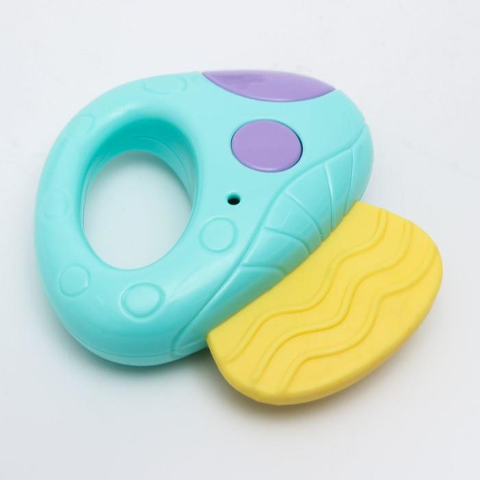 Погремушка с прорезывателем «Овощной МИКС, Крошка Я: Грибочек», цвет МИКС, Крошка Я Погремушка с прорезывателем «Овощной МИКС, Крошка Я: Грибочек», цвет МИКС, Крошка Я