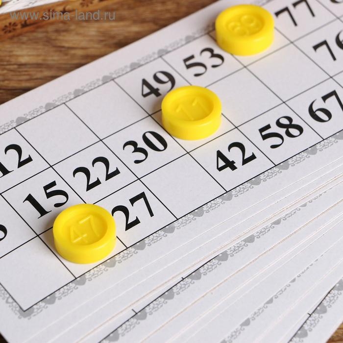 Русское лото  Русское лото "Любимое", 24 карточки, пластиковые фишки