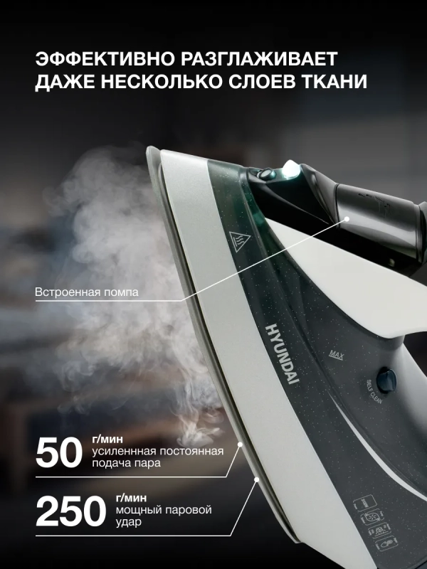 Утюг H-SIP3100 350мл 3100Вт Утюг H-SIP3100 350мл 3100Вт