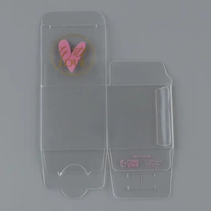 Коробка подарочная пластиковая, упаковка, With love, 5 х 5 х 5 см Коробка подарочная пластиковая, упаковка, With love, 5 х 5 х 5 см