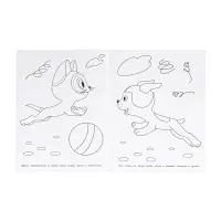 Раскраска &laquo;Приключения котёнка&raquo;, 16 стр., Союзмультфильм