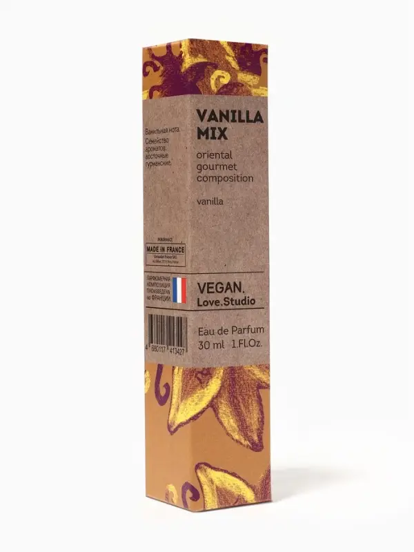 Парфюмерная вода женская Vegan Love Studio Vanilla Mix, 30 мл