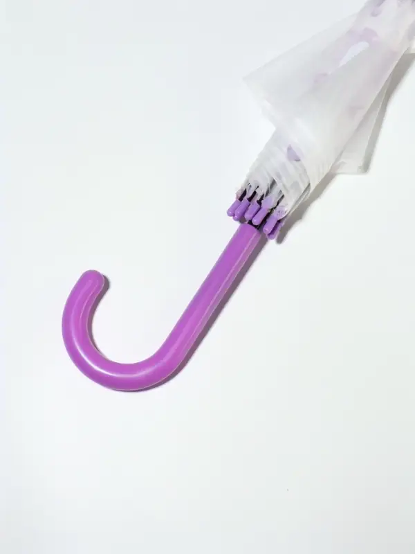 Зонт - трость полуавтоматический, 8 спиц, R=48/53 см, d=96 см, МИКС