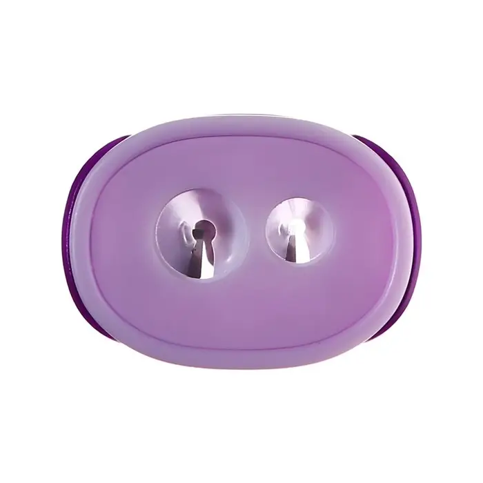 Точилка двойная «Пастель», с контейнером, МИКС