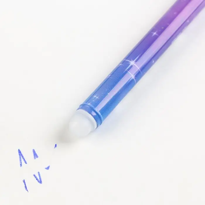 Ручка пиши-стирай, гелевая, синяя паста, 0.5 мм, с колпачком «Новый год: ВолшебнаяРучка» Ручка пиши-стирай, гелевая, синяя паста, 0.5 мм, с колпачком «Новый год: ВолшебнаяРучка»