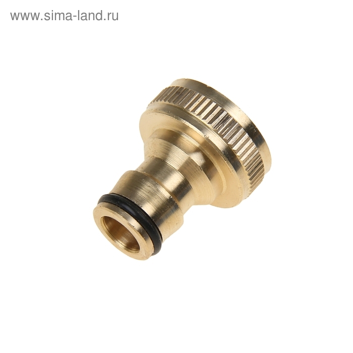 Штуцер, внутренняя резьба 3/4 Штуцер, внутренняя резьба 3/4", быстросъёмное соединение, латунь, Greengo