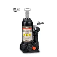 Домкрат гидравлический AVS HJ-B2000, 2т, 158-308мм. с клапаном (сумка, ремкомплект)