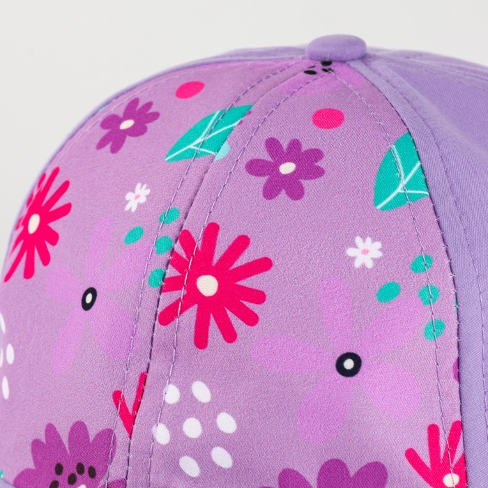 Кепка детская для девочки «Полянка Кепка детская для девочки «Полянка", р-р. 48-50