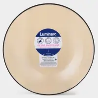 Тарелка глубокая Luminarc Ambiente. Eclipse, 835 мл, d=20.8 см, стекло, коричневая