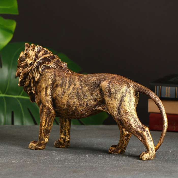 Фигура Фигура "Лев" бронза 30х19см